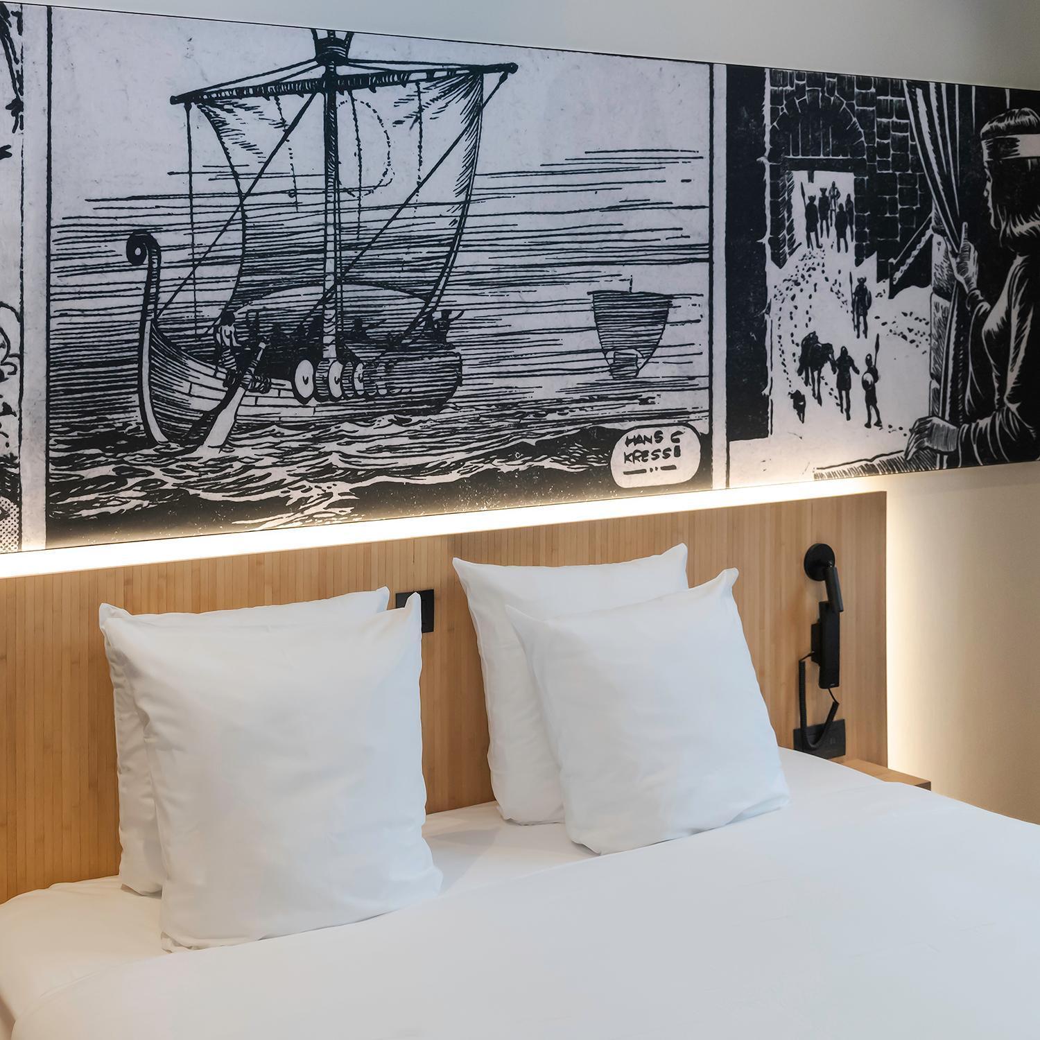 Comic Art Hotel Гент Екстер'єр фото